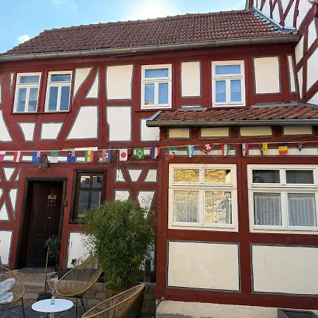 Idylisches Altes Fachwerkhaus Mit Historischem Hof Appartement Bad Camberg