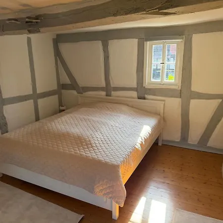 Idylisches Altes Fachwerkhaus Mit Historischem Hof Appartement